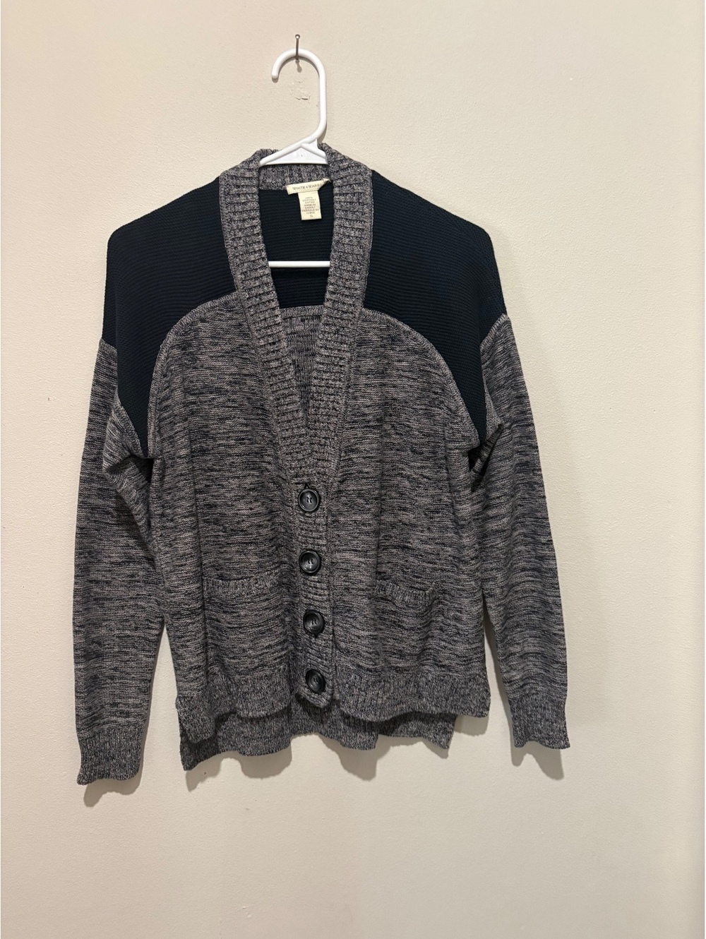 White +Warren cardigan